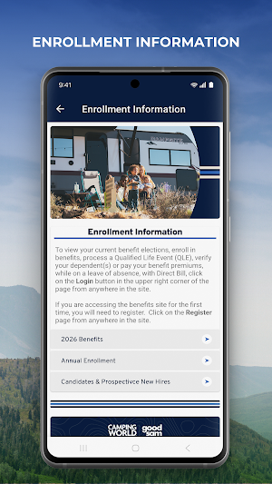 MyCWGS Enrollment & Resources Screenshot 2