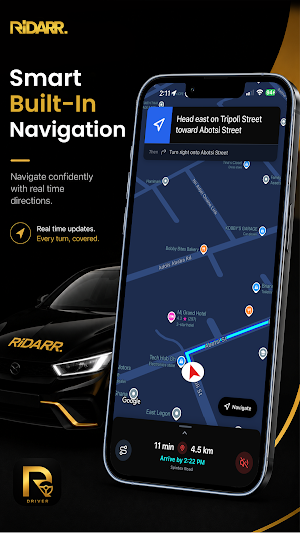 Ridarr Driver - Drive & Earn Screenshot 3