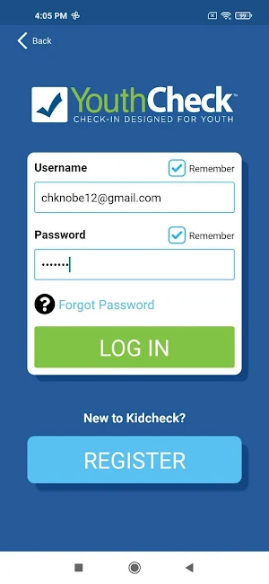 YouthCheck Screenshot 1