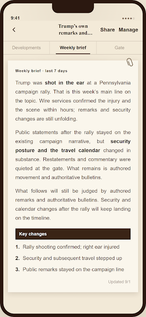 ClueArk: AI Topic Monitor Screenshot 3