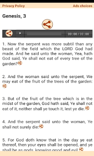 Malayalam and English Bible Screenshot 0