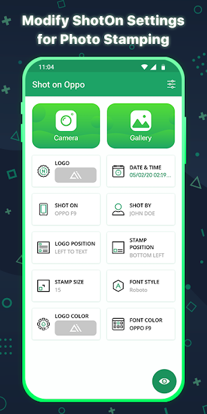 Shot On Oppo: Watermark for Camera & Gallery Photo Screenshot 2