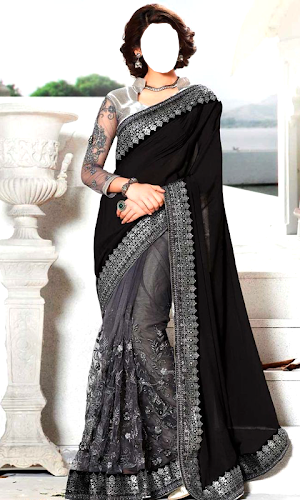 Women Designer Saree Photo Suit Screenshot 3