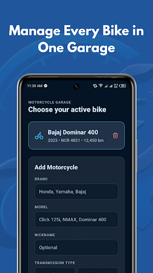 Siklo - Motor Maintenance App Screenshot 1