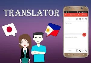 Japanese Filipino Translator Screenshot 0