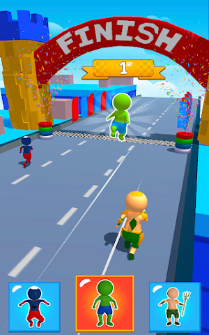 Superhero Shape Transform Race Screenshot 3