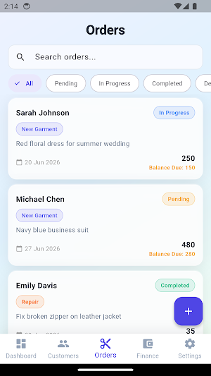 TailorDesk Screenshot 2