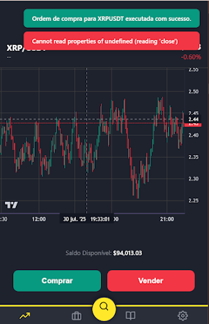 trading game crypto Screenshot 0