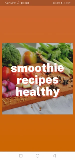 Smoothie Recipes Healthy Screenshot 0