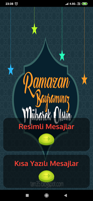 Ramazan Bayramı Mesajları Screenshot 0