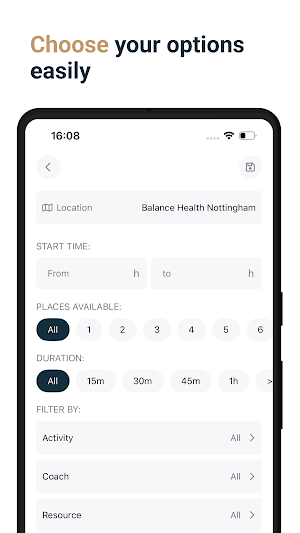 Balance Health Nottingham Screenshot 3