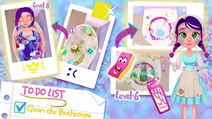 Violet - Cinderella Cleaning Castle Screenshot 3