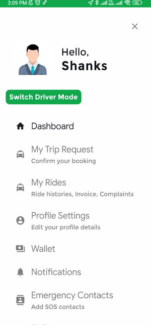 Bid Taxi Screenshot 2