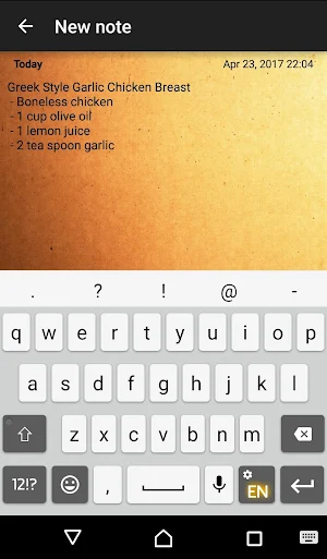 My Notes Super Simple Screenshot 0