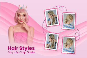 Girls Hair Style Step by Step Screenshot 0