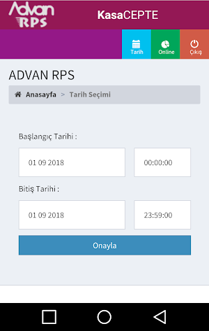 AdvanRPS Kasa Cepte Screenshot 1