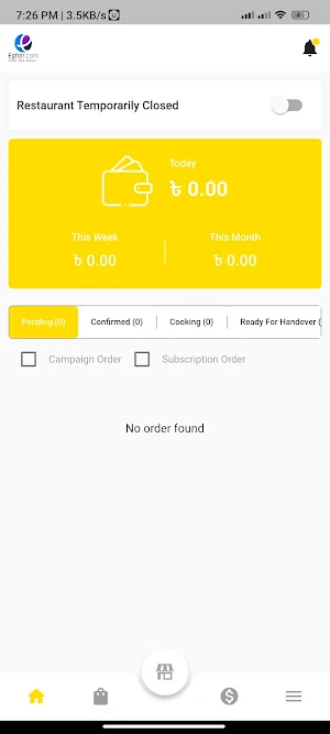 Eghor Food Partner Screenshot 2