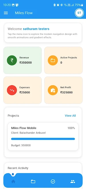 Miles Flow Screenshot 0