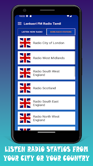 Lankasri FM Tamil Radio App UK Screenshot 2
