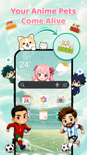 Anime Shimeji: Screen Pets Screenshot 0