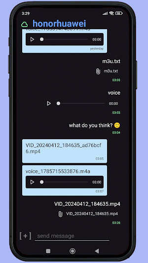 Lim: Messenger for Mikrotik Screenshot 3