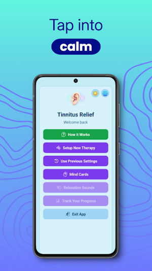 Tinnitus Relief: Sound Therapy Screenshot 0