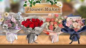 Flower Maker Game: Valentine Screenshot 1