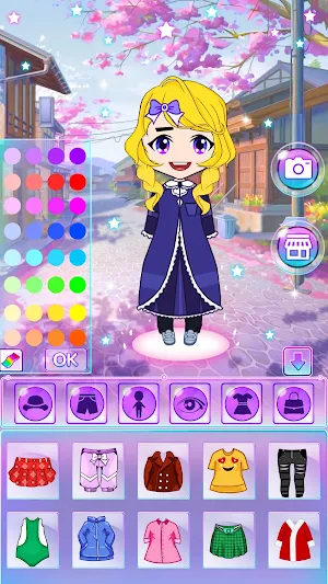 Paper Doll Dress Up Games Screenshot 1