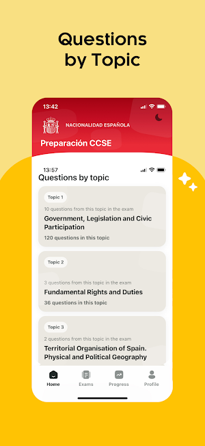 Spanish Nationality Test Screenshot 3
