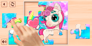 Kids Puzzles Unicorns Screenshot 1