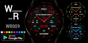 WR 009 Hybrid Watch Face Screenshot 0