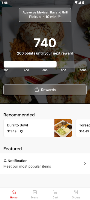 Agaveros Mexican Bar & Grill Screenshot 0
