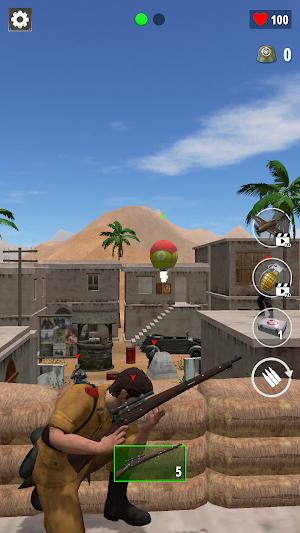 Frontline Warriors: WW2 Fire Screenshot 2