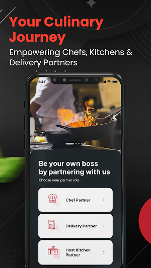 FoodJin Partner: Cook & Earn Screenshot 0
