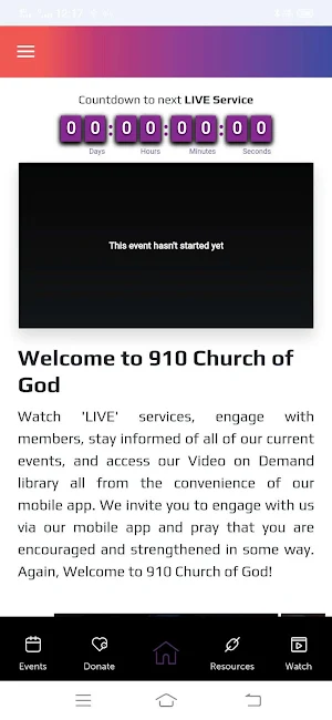 910 Church of God Screenshot 1