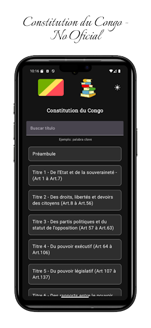 Constitution du Congo Screenshot 2