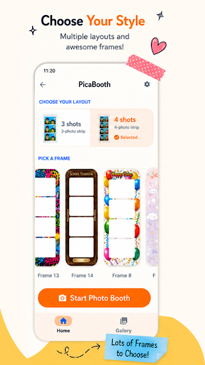 Picabooth - Camera Photobooth Screenshot 1