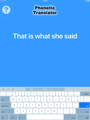 Phonetic Translator Screenshot 2