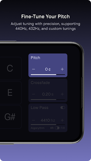 Bandmate chromatic tuner app S Screenshot 2