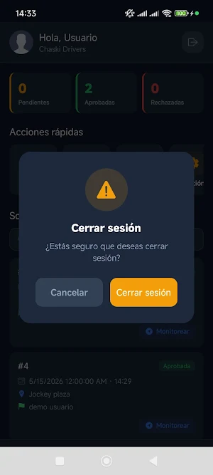 Chaski Driver Corporativo Screenshot 3