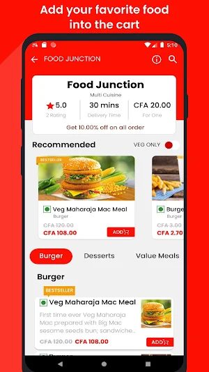 Nourri Express Screenshot 1