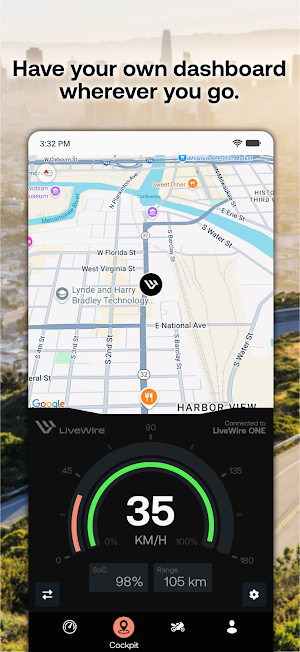 LiveWire Connect Screenshot 1