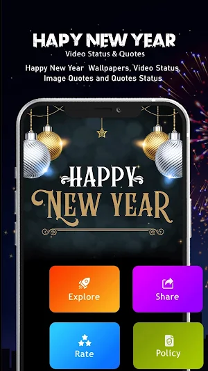 Happy Year: Videos & Quotes Screenshot 1