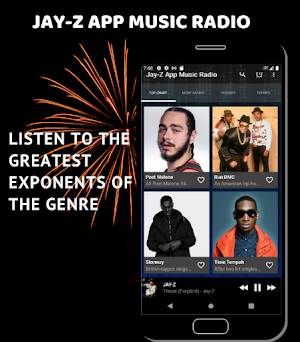 Jay Z Radio App. Screenshot 1