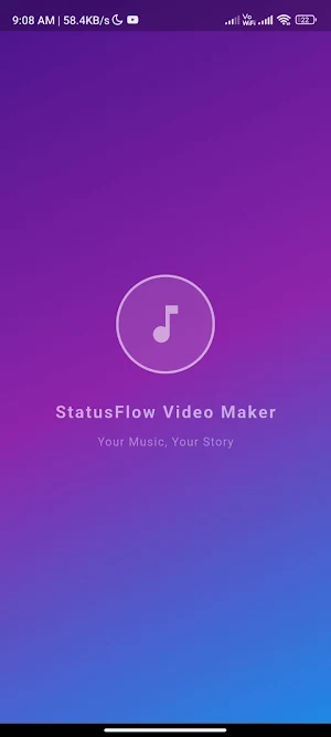 StatusFlow Video Maker Screenshot 0