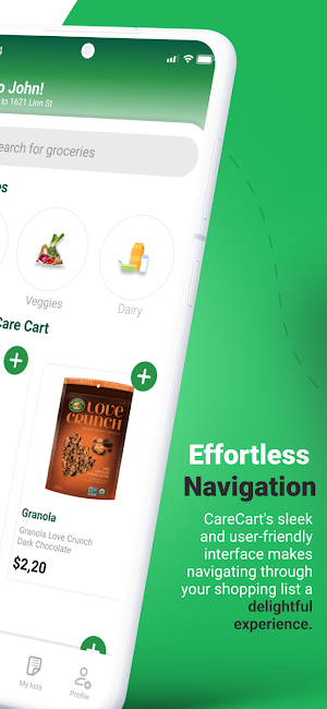 CareCart Screenshot 1