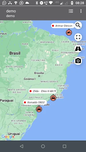 Busk GPS Screenshot 2