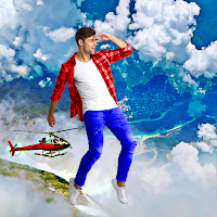 Air photo editor and sky frame