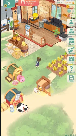 Farm Life Village Shop Sim 3D Screenshot 0