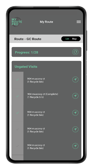 My Route Pro - Bin Cleaning Screenshot 1